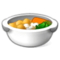 Steaming Bowl emoji on Samsung